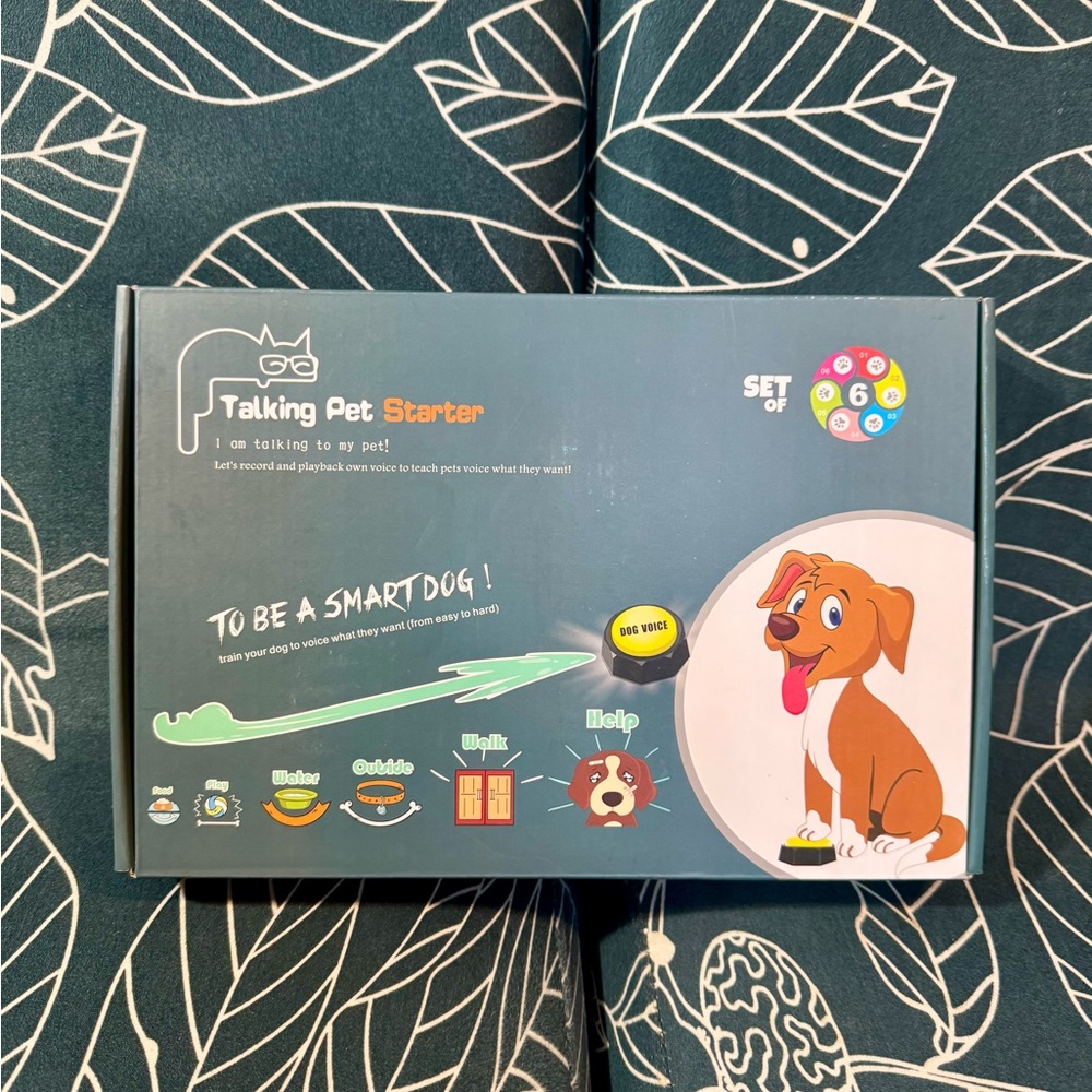 Interactive Dog Communication Toy Set - Green